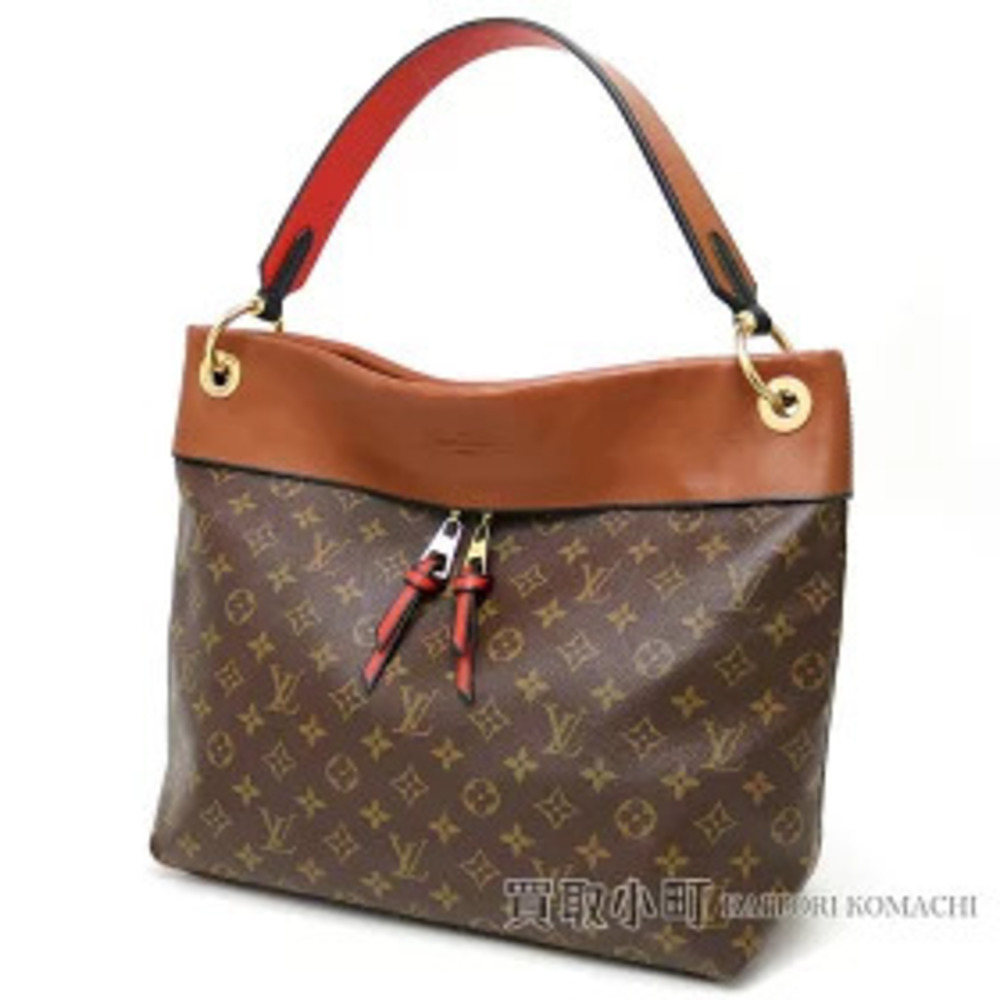 Louis Vuitton Tuileries Hobo Monogram Caramel Tan Bag Shoulder LV